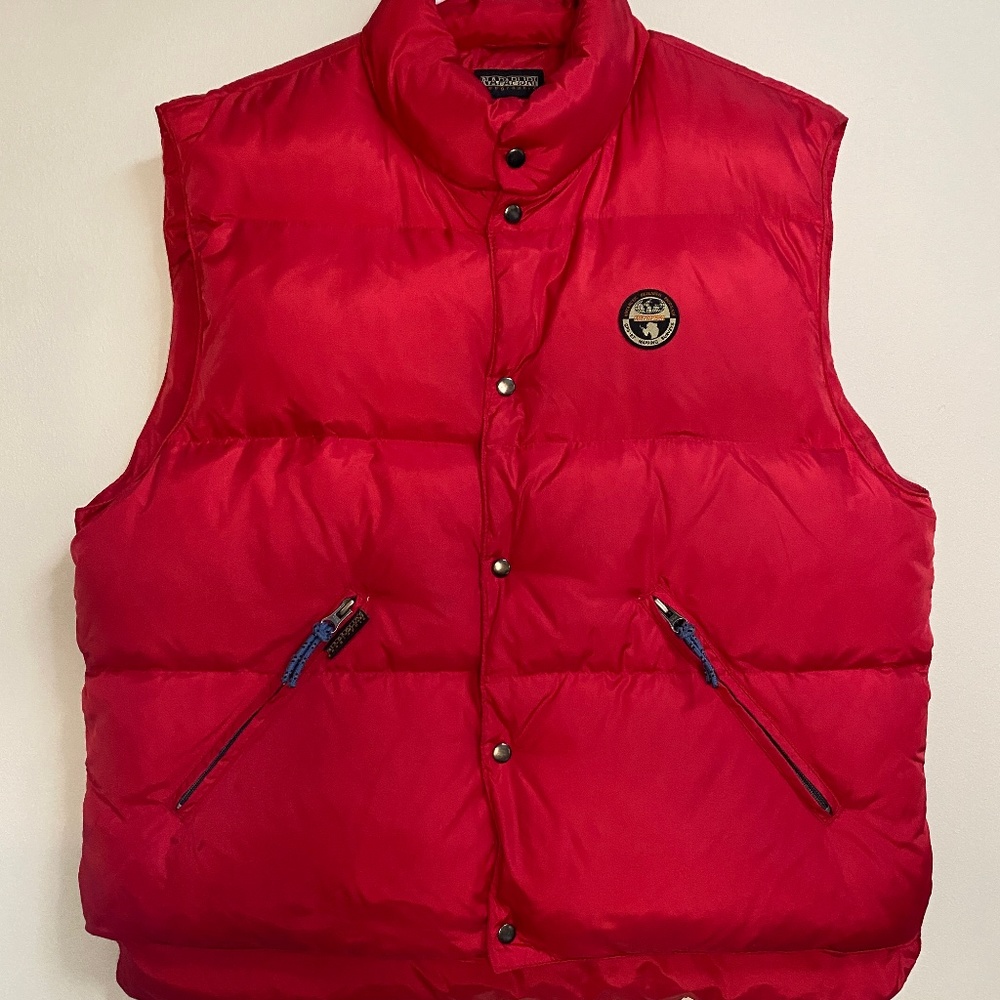 Napapijri  Red Puffy Vest